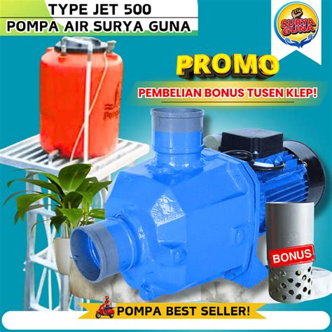 Jual Mesin Pompa Air Modifikasi Pipa 2 Dim Kapasitas Besar Type Jet 500