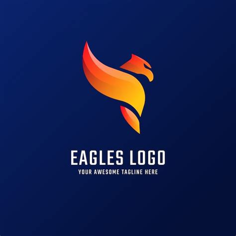 Plantilla De Dise O De Logotipo De Eagle Vector Premium