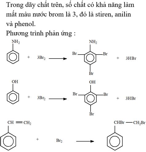 Cho D Y C C Ch T Stiren Ancol Benzylic Anilin Toluen Phenol