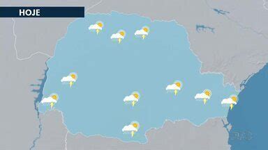 Bom dia Sábado Paraná Sábado pode registrar temporais durante a