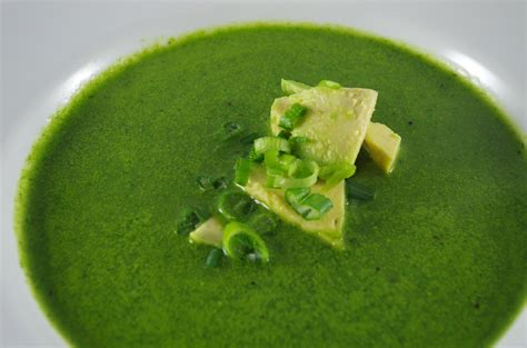 Creamy Vegan Spinach Soup - Thyme and Tarragon