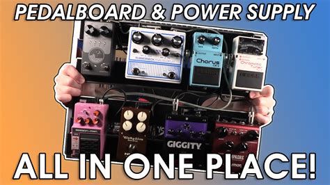 The Coolest Pedalboard On Amazon Vangoa PDM Pedalboard Demo Review