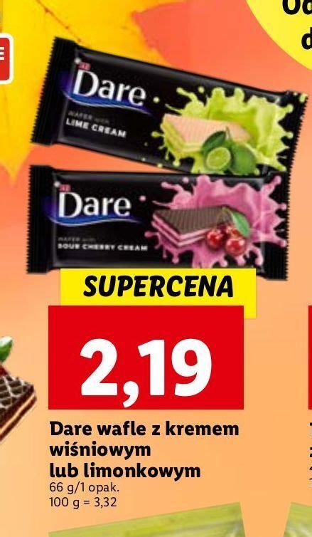 Promocja Wafel Z Kremem Limonkowym Eti Dare W Lidl