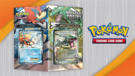 Pokémon TCG Battle Arena Decks: Rayquaza vs. Keldeo | Pokemon.com