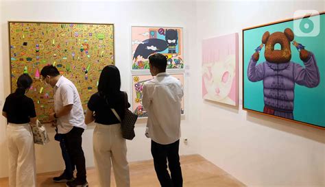 Melihat Karya Seni Di Pameran Art Jakarta Gardens Foto Liputan