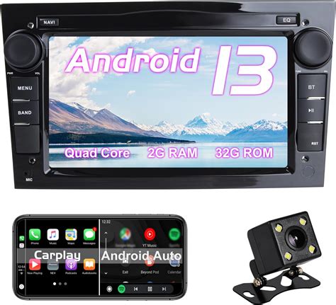 Ovrich Autoradio Android Con Carplay Android Auto Per Opel Astra Corsa