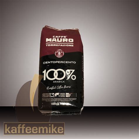 Mauro Centopercento 1000g Bohne Kaffee Espresso