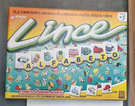 Jogo Lince Alfabeto Item Infantil Grow Usado 78632861 Enjoei