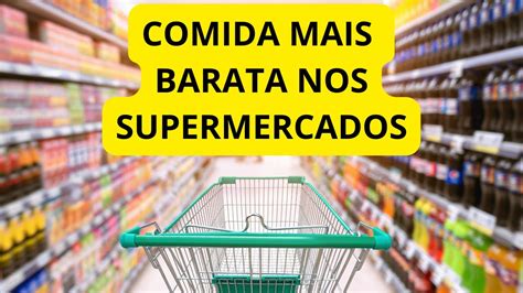 BOA NOTÍCIA Preço da cesta básica cai e alimentos ficam mais baratos