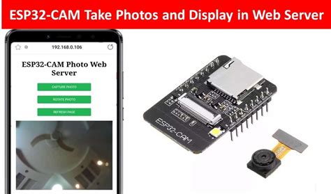 Esp32 Cam Take Photo And Display In Web Server