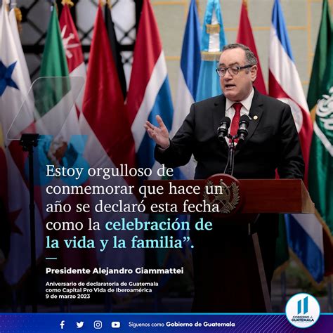 Gobierno Guatemala On Twitter Marzo 2023 Discurso Del Presidente