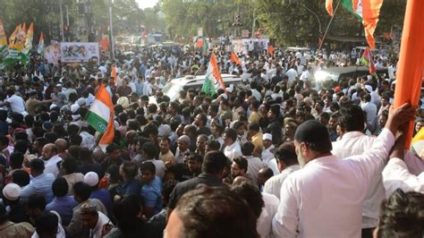 In Photos Rahul Gandhi Led Bharat Jodo Nyay Yatra Reaches Mumbai