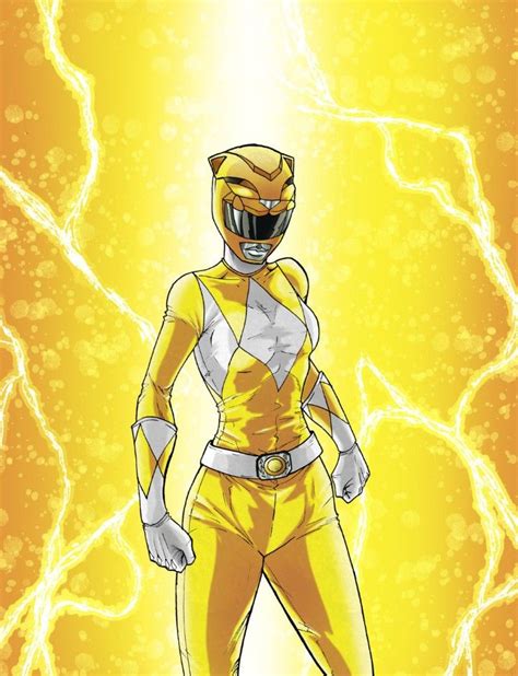 Yellow Ranger Power Rangers Ranger Power Rangers Comic Power Rangers Art