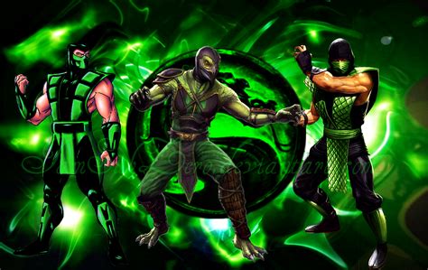 Mortal Kombat Reptile Wallpapers Wallpapersafari