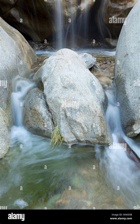 Waterfall in Borrego Palm Canyon, Anza Borrego Desert State Park ...