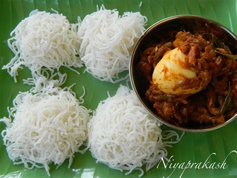 Niya S World Idiyappam With Kerala Egg Roast