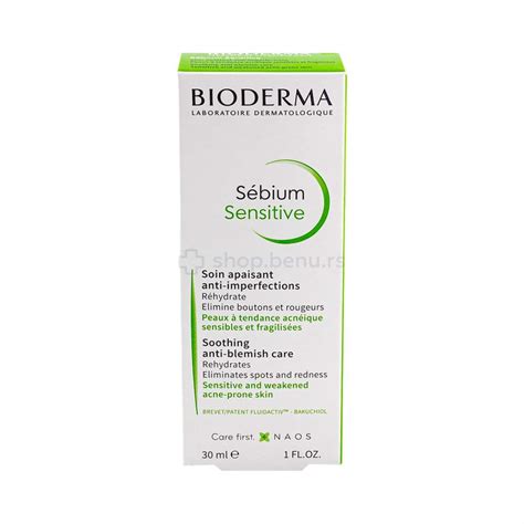 Bioderma Sebium Sensitive Krema 30 Ml Popust 20 Benurs