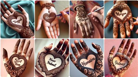 Names Mehndi Designs Mehndi Design 2024 New Style Full Hand Arabic