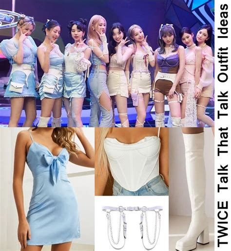 Twice Talk That Talk Outfit Inspiration K Pop Y2k Outfit Inspirations