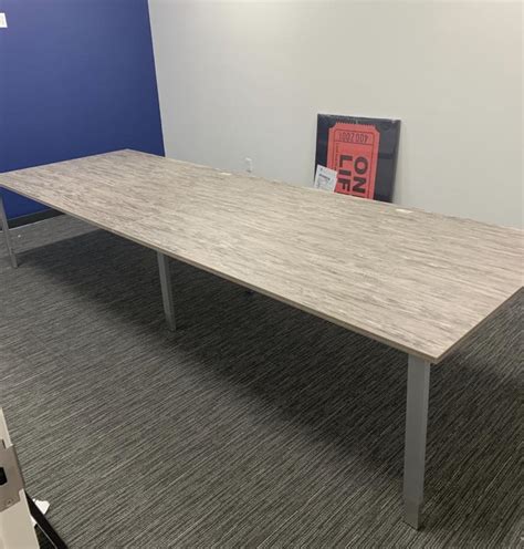 Used Office Conference Tables 12 Ft Rustic Color Conference Table At