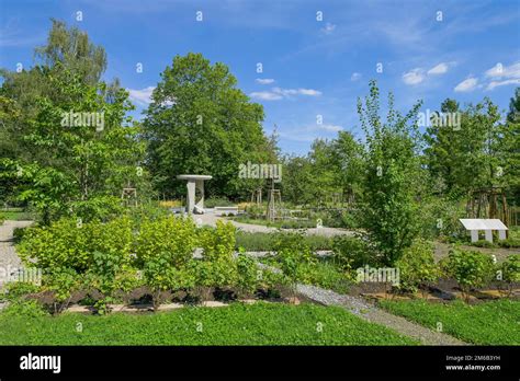 Jewish Garden, Gardens of the World, Marzahn, Berlin, Germany Stock ...