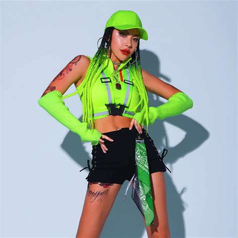 Hip Hop Dance Wear For Women Sexy Gogo Dancer Outfits DJ DS Clothing