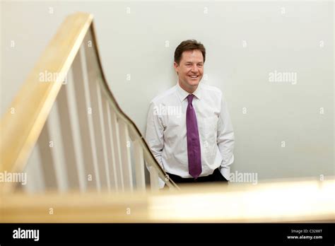 Nick Clegg British Deputy Prime Minister and Leader of the Liberal ...