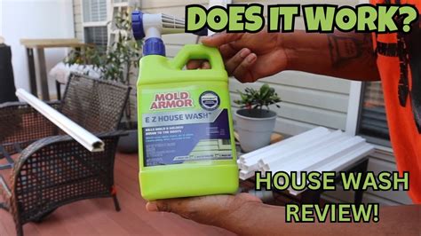 Mold Armor E Z House Wash Review Youtube