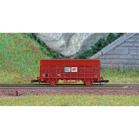 Wagon couvert G4 SNCF Brun SERNAM Azar W02 SN échelle Z