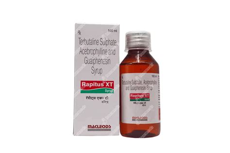 Rapitus Xt 1 25 50 50 Mg Syrup 100 Ml Uses Side Effects Dosage