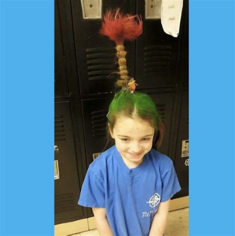 15 Photos Of Kids And Parents On Crazy Hair Day Crazy Hair Crazy