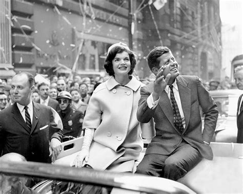 John F Kennedy The Democratic Presidential Nominee And His Wife Jackie