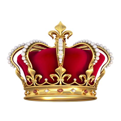 Corona Rey Real King Theking Crown Red Gold