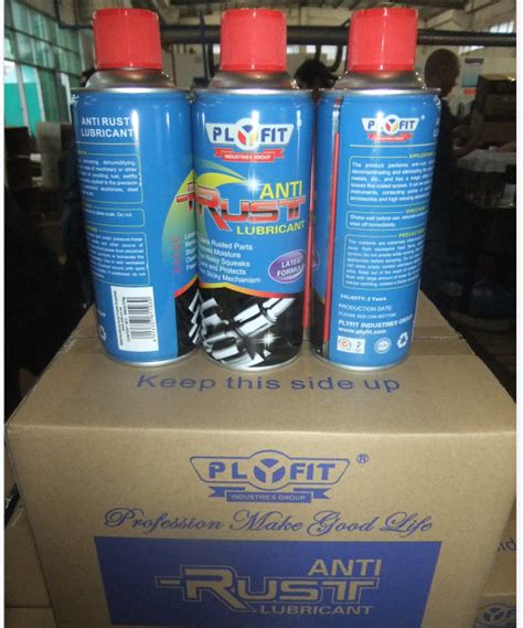 Oem Customized 450ml Anti Rust Lubricant Spray Rust Prevent Lubricant