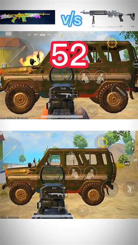 Mini14 Vs Mk14 Gun Uaz Damage Test😱😮 Bgmi Pubgmobile Shortfeed