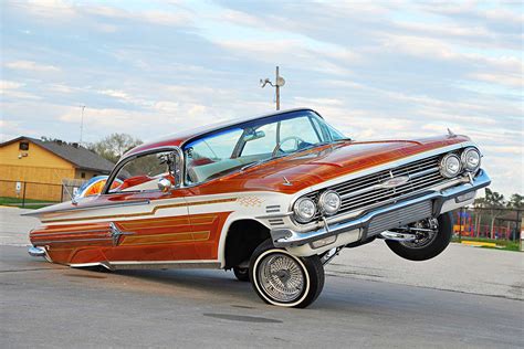 1960 Chevrolet Impala Passenger Side Front View Lowrider