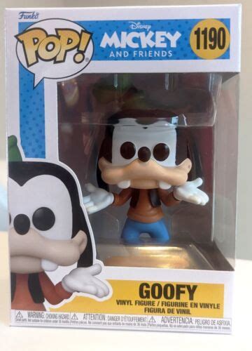 Funko Pop Disney Classics Mickey And Friends Goofy 1190 With