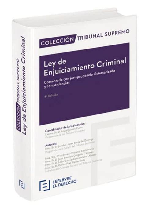 Ley De Enjuiciamiento Criminal Vv Aa Casa Del Libro México