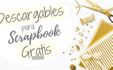 The Words Descargables Para Scrapbook Grads Are Surrounded By Gold And