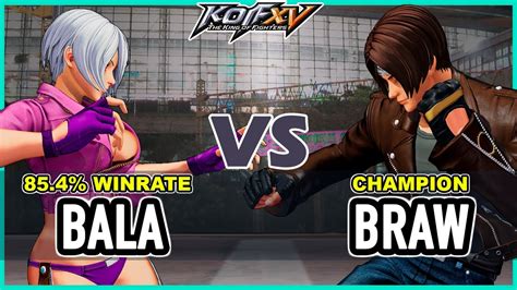 Kof Xv Bala Ngel K Iori Vs Braw Kyo Rock Iori Youtube