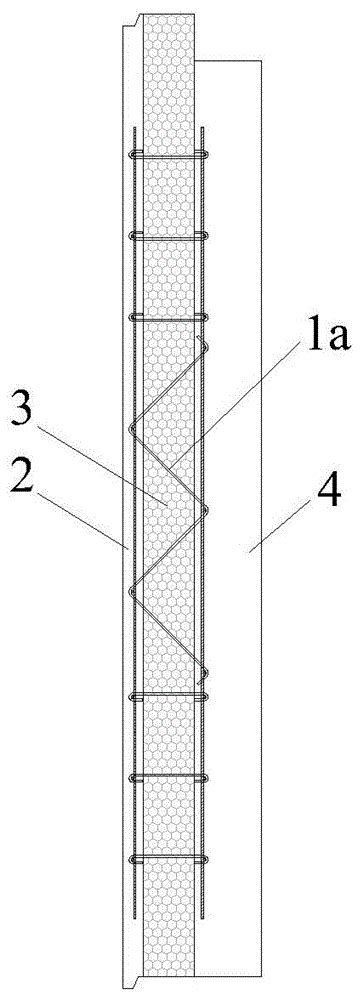 一种用于预制夹心保温外墙板的桁架式拉结件的制作方法