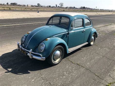 Vw Beetle Factory Ragtop Sunroof Excellent Rust Free California