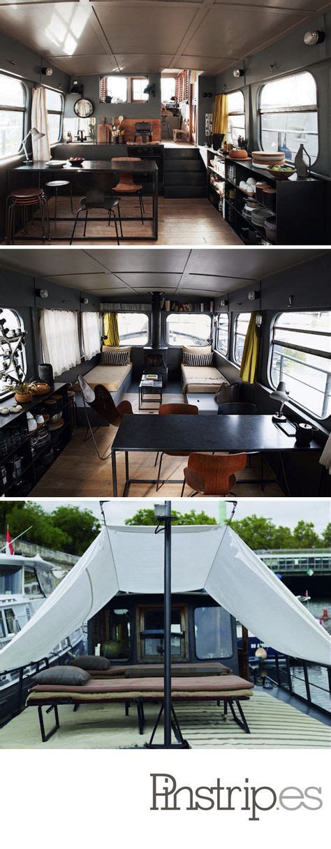 28 Houseboat/Barge Living ideas | house boat, floating house, barge