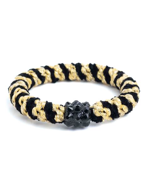 Banditz X Gold Black Velvet Strass Banditz