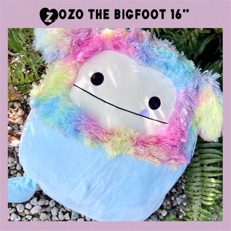 Squishmallows Other Zozo The Bigfoot Squishmallow 6 Rainbow Big