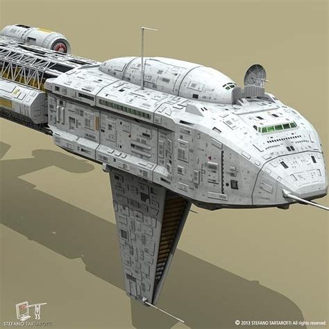 Spaceship 3D model | CGTrader