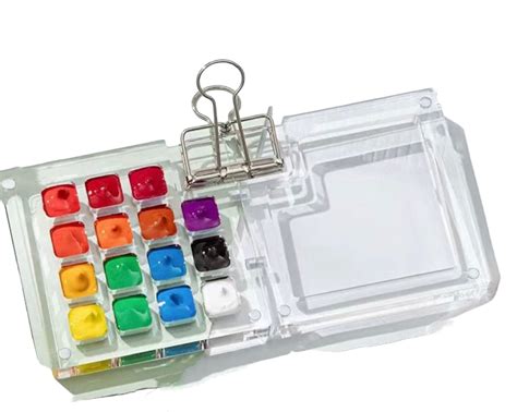 12 colors in plastic box-CUTEY 01 – RockWell Art Supplies