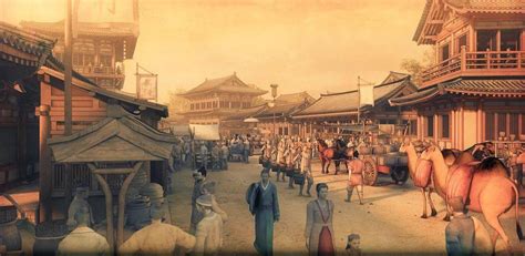 营造视野：从唐长安城三维复原图中，观多维度盛唐时代文化_唐朝_女性_中国