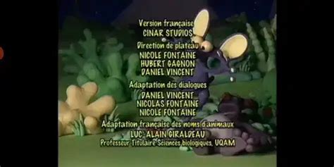 Zoboomafoo Credits Retro Junk