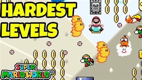 10 Hardest Super Mario World Levels YouTube